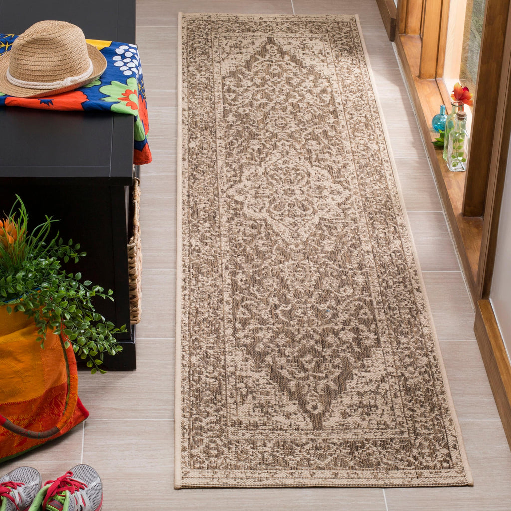 Tapis de jardin imperméable d'intérieur/extérieur SAFAVIEH Linden Louann