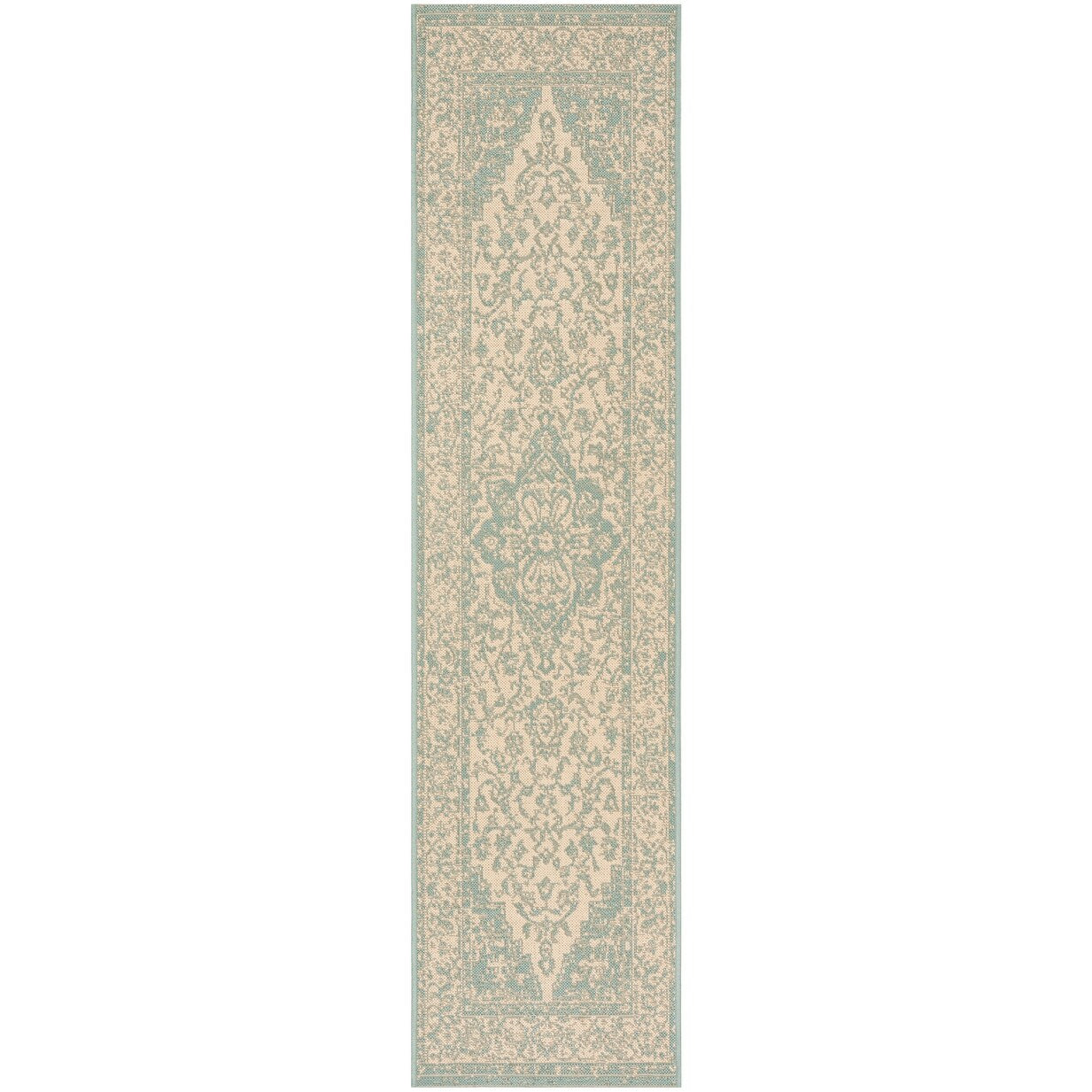 Tapis de jardin imperméable d'intérieur/extérieur SAFAVIEH Linden Louann