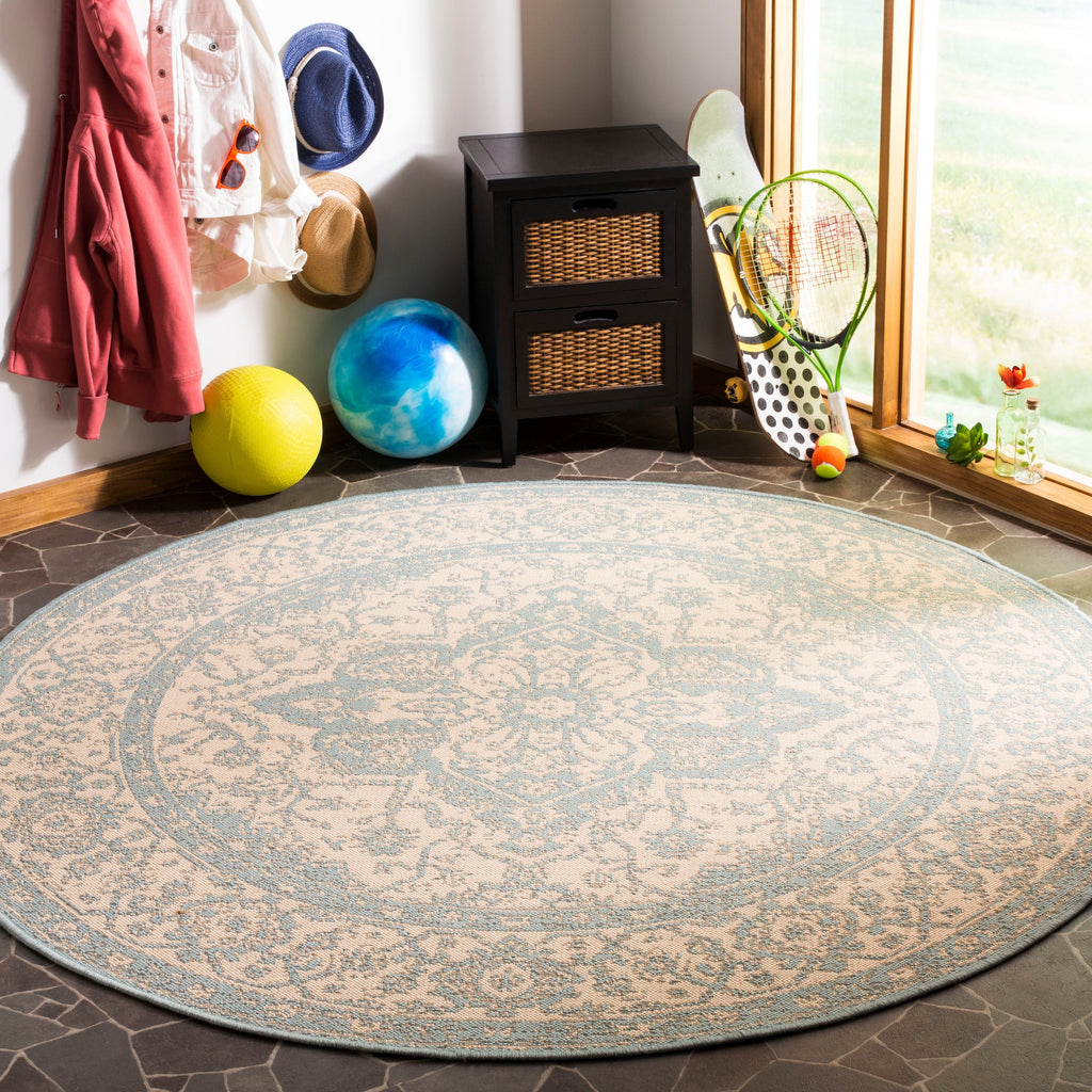 Tapis de jardin imperméable d'intérieur/extérieur SAFAVIEH Linden Louann