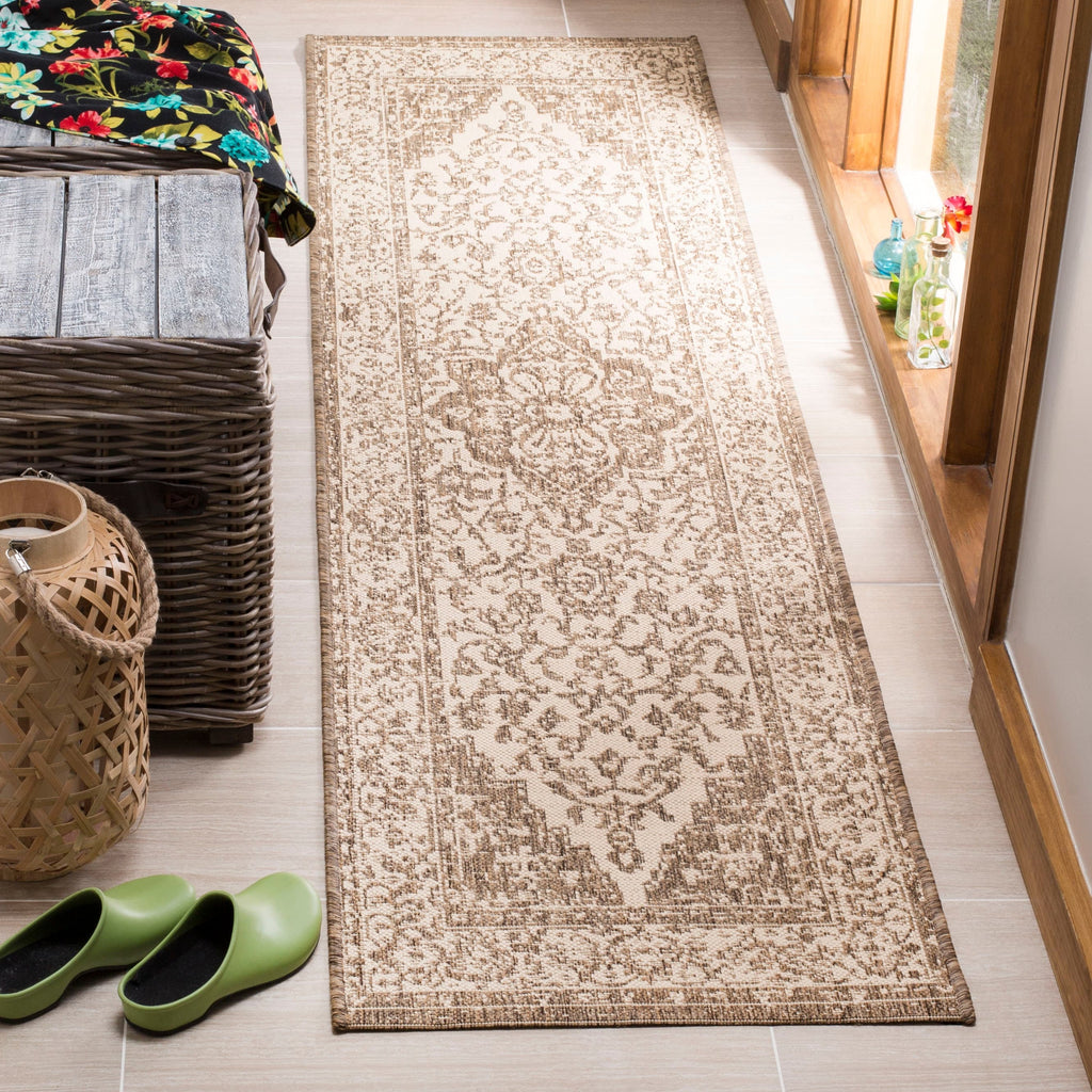 Tapis de jardin imperméable d'intérieur/extérieur SAFAVIEH Linden Louann