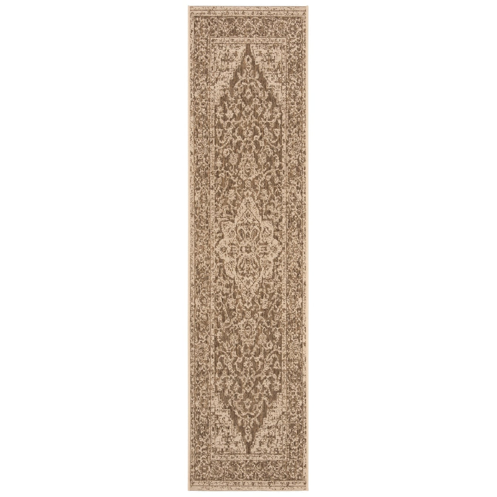 Tapis de jardin imperméable d'intérieur/extérieur SAFAVIEH Linden Louann