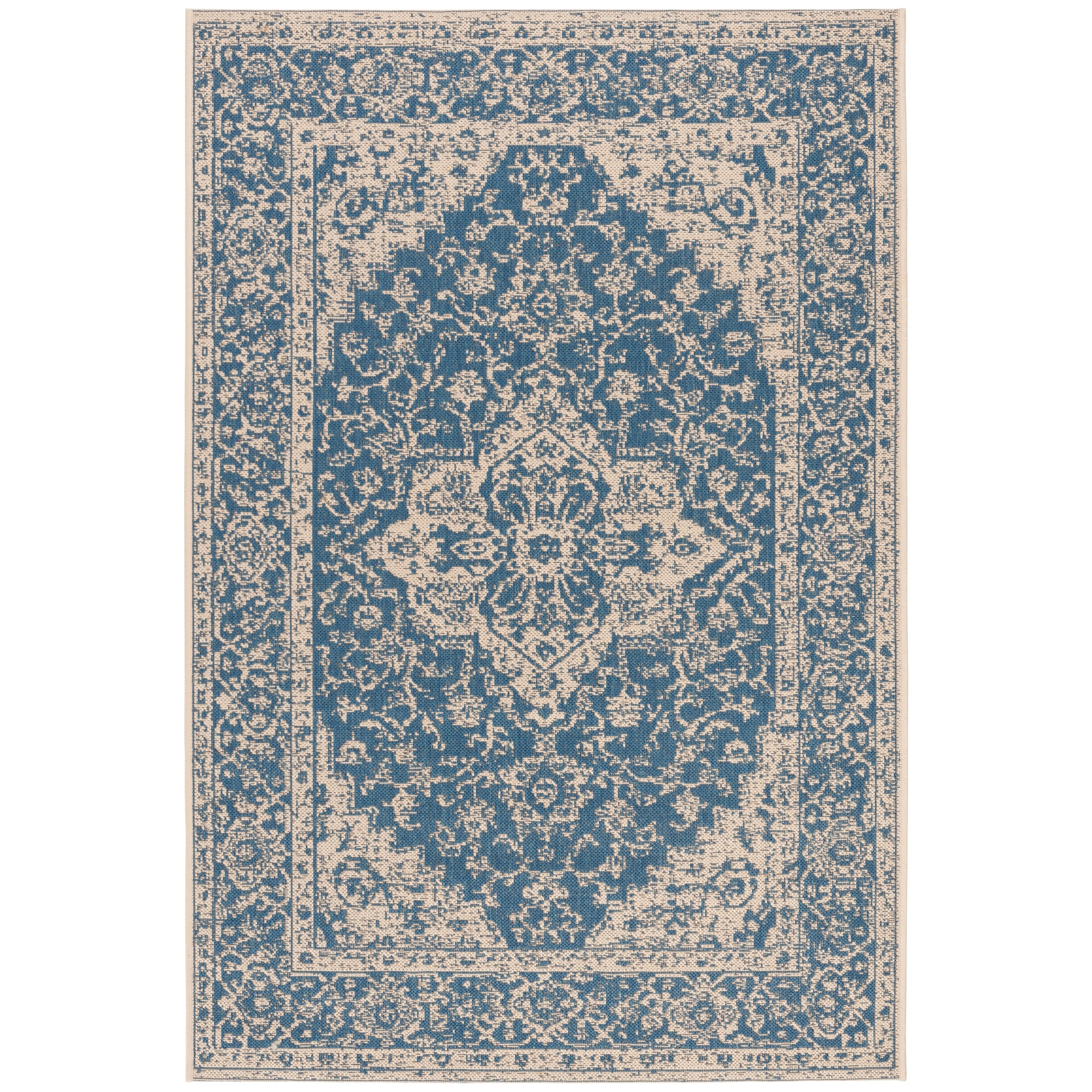 Tapis de jardin imperméable d'intérieur/extérieur SAFAVIEH Linden Louann