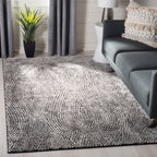 Tapis moderne abstrait en polyester SAFAVIEH Lurex Carleen