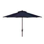 Parasol de patio inclinable et à manivelle en aluminium SAFAVIEH Rieta de 9 pieds, base non incluse