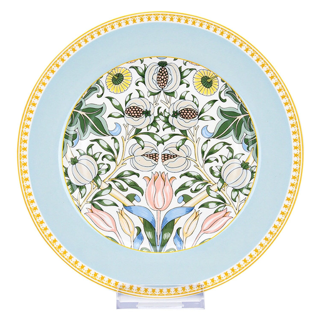 Service de table en porcelaine fine Morris Garden de STP Goods, 24 pièces pour 6 personnes