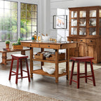 Tabourets de bar sans dossier Salvador II (lot de 2) par iNSPIRE Q Classic