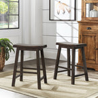 Tabourets de bar sans dossier Salvador II (lot de 2) par iNSPIRE Q Classic