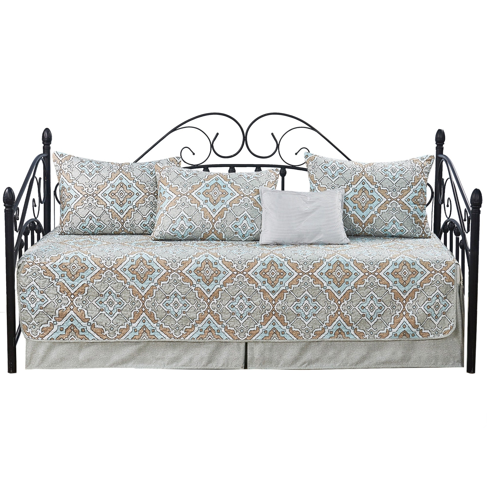 Serenta Ensemble couvre-lit 6 pièces en coton mélangé - 75 x 39