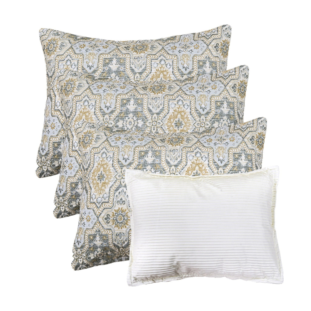 Serenta Ensemble couvre-lit 6 pièces en coton mélangé - 75 x 39