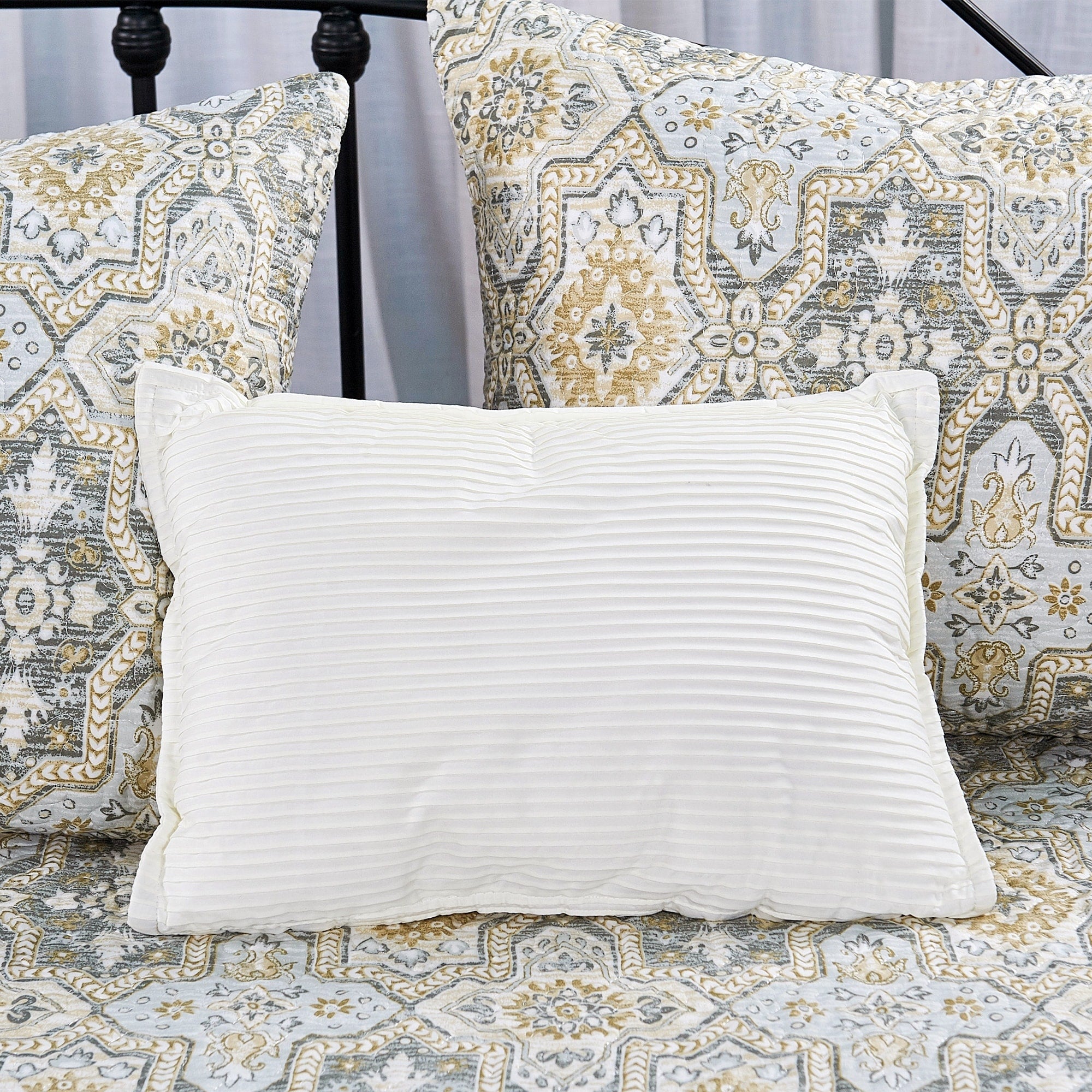 Serenta Ensemble couvre-lit 6 pièces en coton mélangé - 75 x 39