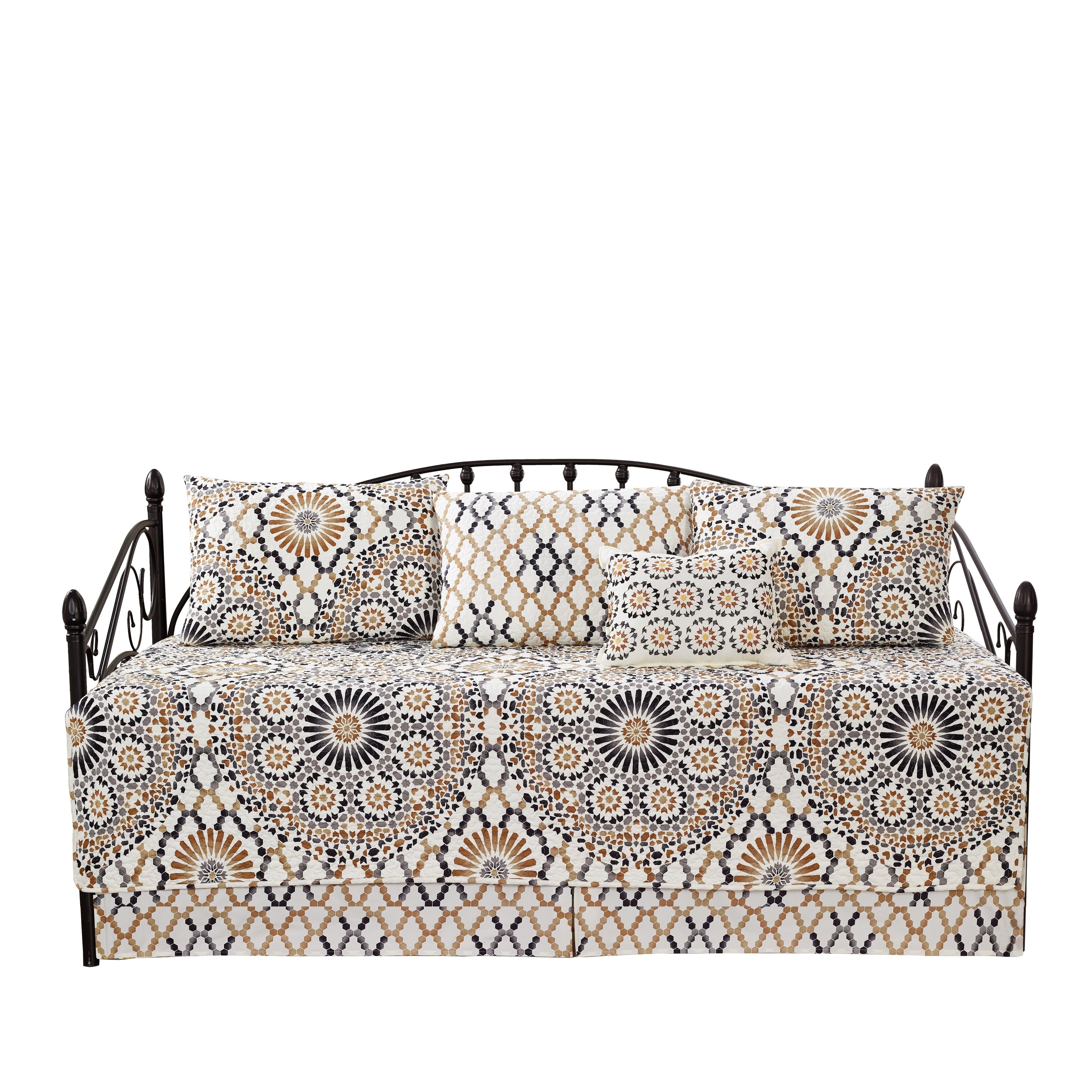 Serenta Ensemble couvre-lit 6 pièces en coton mélangé - 75 x 39