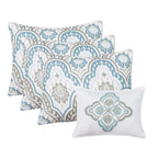 Serenta Ensemble couvre-lit 6 pièces en coton mélangé - 75 x 39