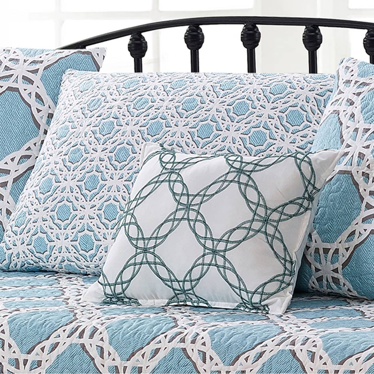 Serenta Ensemble couvre-lit 6 pièces en coton mélangé - 75 x 39