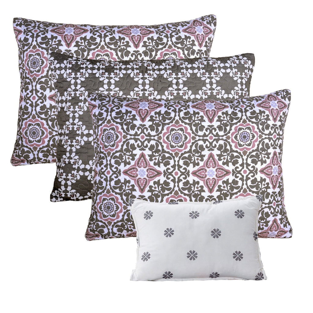 Serenta Ensemble couvre-lit 6 pièces en coton mélangé - 75 x 39