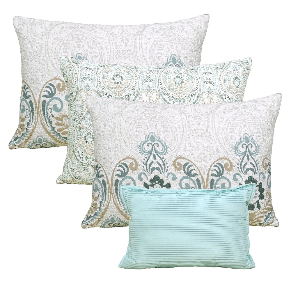 Serenta Ensemble couvre-lit 6 pièces en coton mélangé - 75 x 39