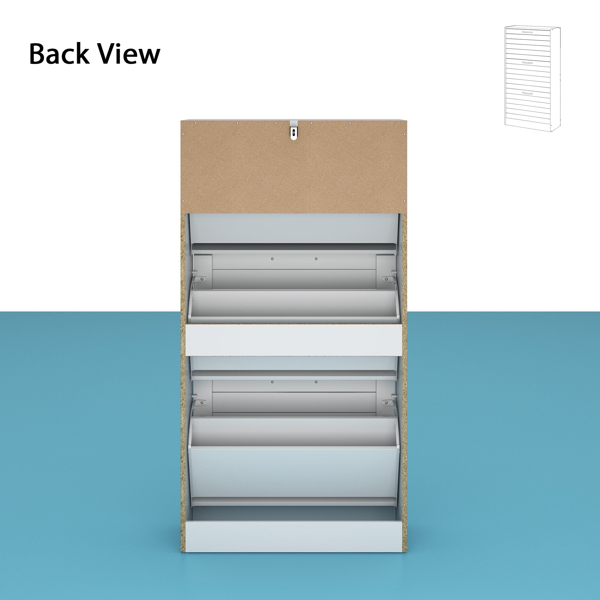 Meuble de rangement à chaussures Meuble de rangement à chaussures moderne pour couloir d'entrée