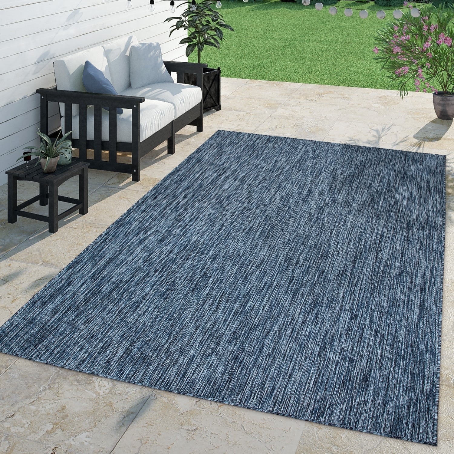Tapis d'extérieur imperméable et varié pour patio
