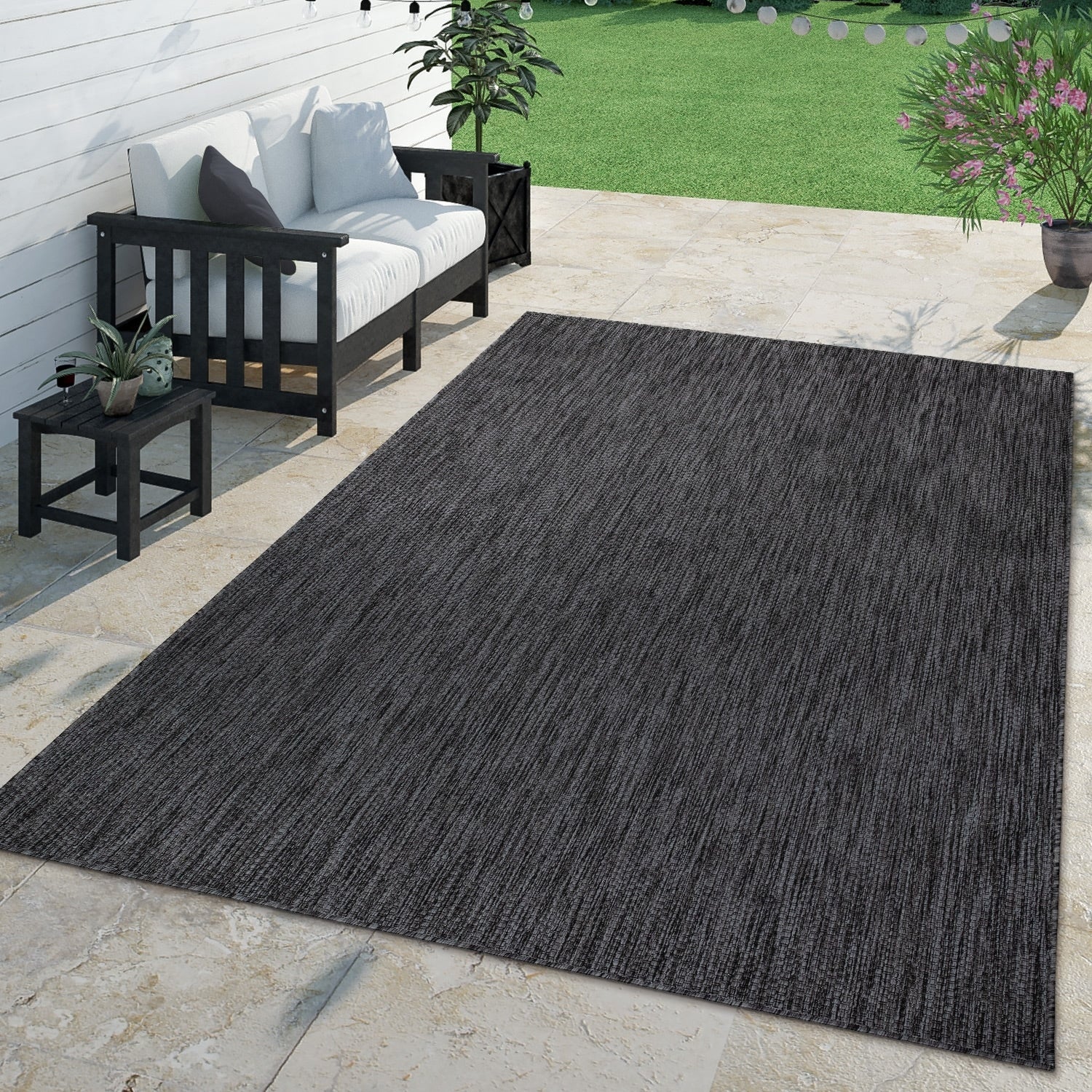 Tapis d'extérieur imperméable et varié pour patio