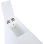 Meuble de rangement de salle de bain Spirich Home Slim, porte-papier toilette autoportant, meuble de salle de bain avec tiroir coulissant