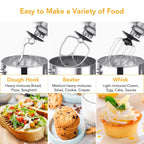 Batteur sur socle - Capacité de 7,5 pintes, 10 vitesses, moteur de 660 W