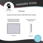 Décoration murale sur toile Stupell, oiseaux et décorations de Noël, forêt de bouleaux