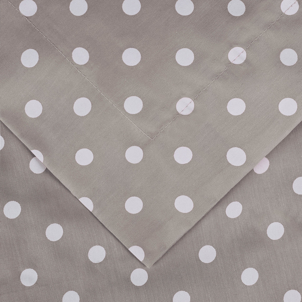 Parure de lit en mélange de coton à pois 600 fils au pouce carré de qualité supérieure