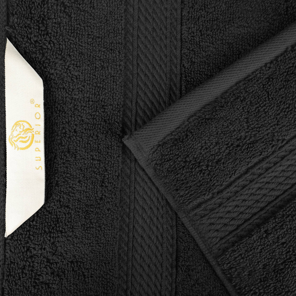 Ensemble de 10 serviettes épaisses en coton égyptien de qualité supérieure