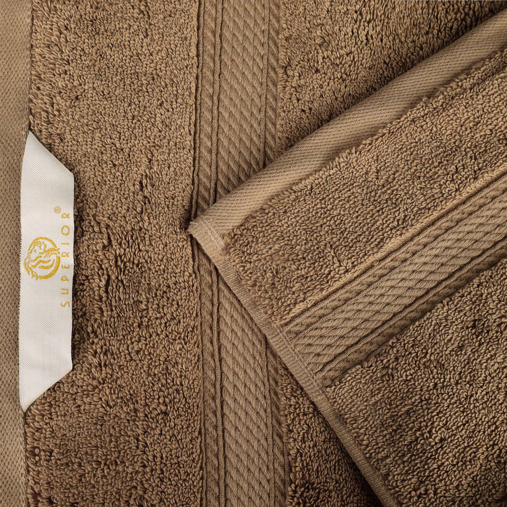 Ensemble de 10 serviettes épaisses en coton égyptien de qualité supérieure