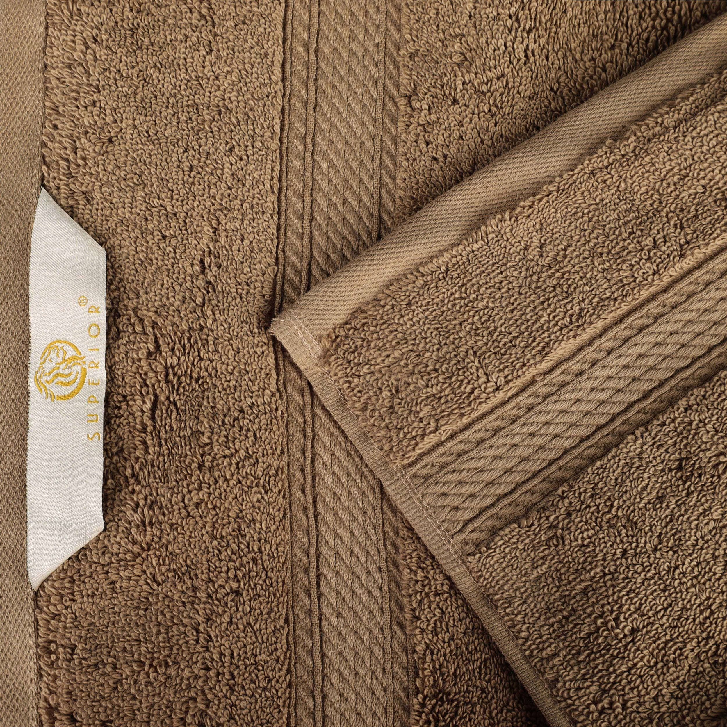 Ensemble de 10 serviettes épaisses en coton égyptien de qualité supérieure