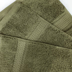 Ensemble de 10 serviettes épaisses en coton égyptien de qualité supérieure