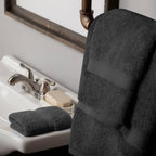 Ensemble de serviettes 3 pièces en coton égyptien épais de qualité supérieure