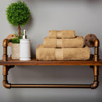 Ensemble de serviettes 3 pièces en coton égyptien épais de qualité supérieure