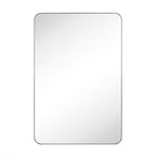 Miroir de salle de bain rectangulaire moderne et contemporain TEHOME Kengston