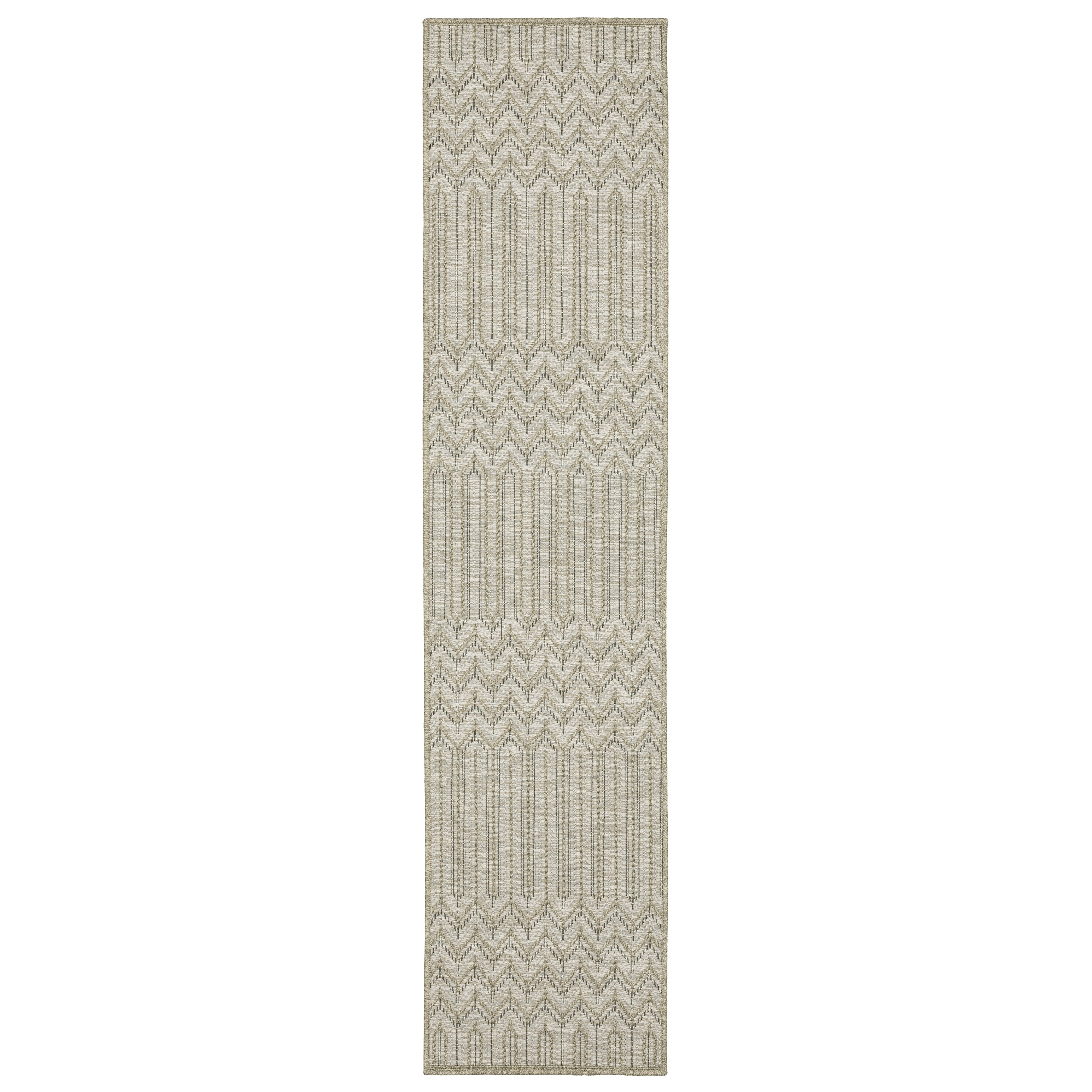 Tapis de sol Vista Home Tangelo Geometric Tan/Black Ultimate Performance