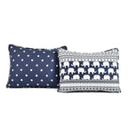 Ensemble de courtepointe 5 pièces Ever-Tru Elephant Stripe de Taylor &amp; Olive