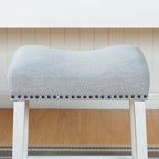 Tabourets de bar sans dossier Barish de Gray Barn (lot de 2)