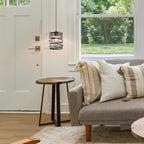 Suspension à 1 lumière de style ferme Gray Barn pour îlot de cuisine et salle à manger