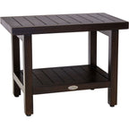 Le banc de douche en teck original pour spa