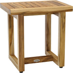 Le banc de douche en teck original pour spa