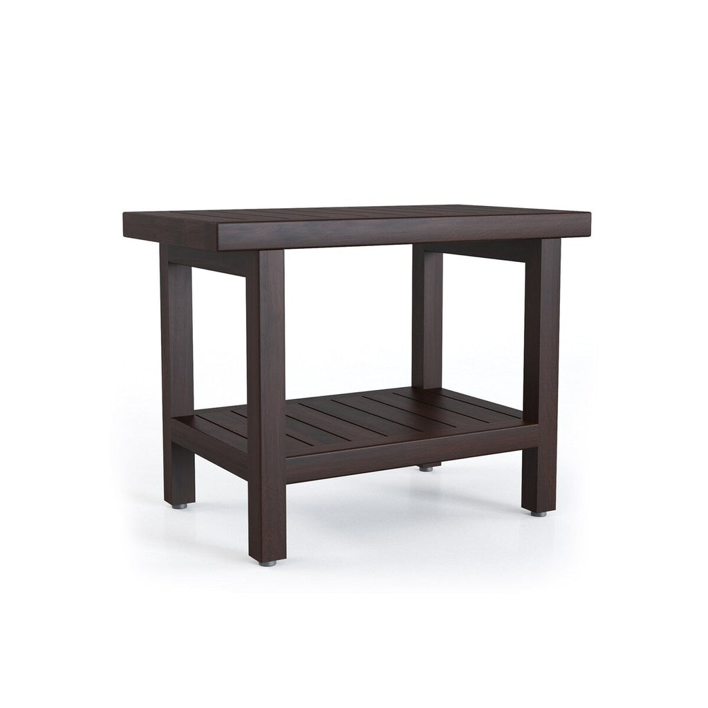 Le banc de douche en teck original pour spa