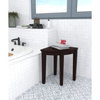 Le banc de douche d'angle en teck original Kai