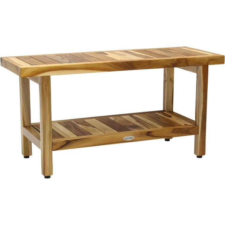 Le banc de douche en teck original pour spa