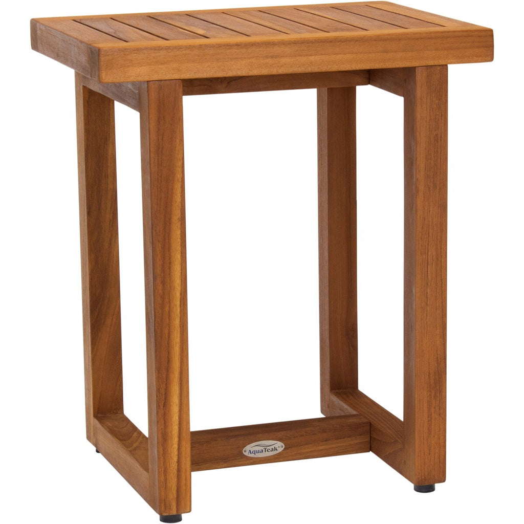 Le banc de douche en teck original pour spa