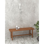 Le banc de douche en teck original pour spa