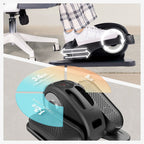 Vélo elliptique sous le bureau, avec télécommande, pédalier assis pour seniors, adultes et adolescents