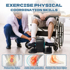 Vélo elliptique sous le bureau, avec télécommande, pédalier assis pour seniors, adultes et adolescents