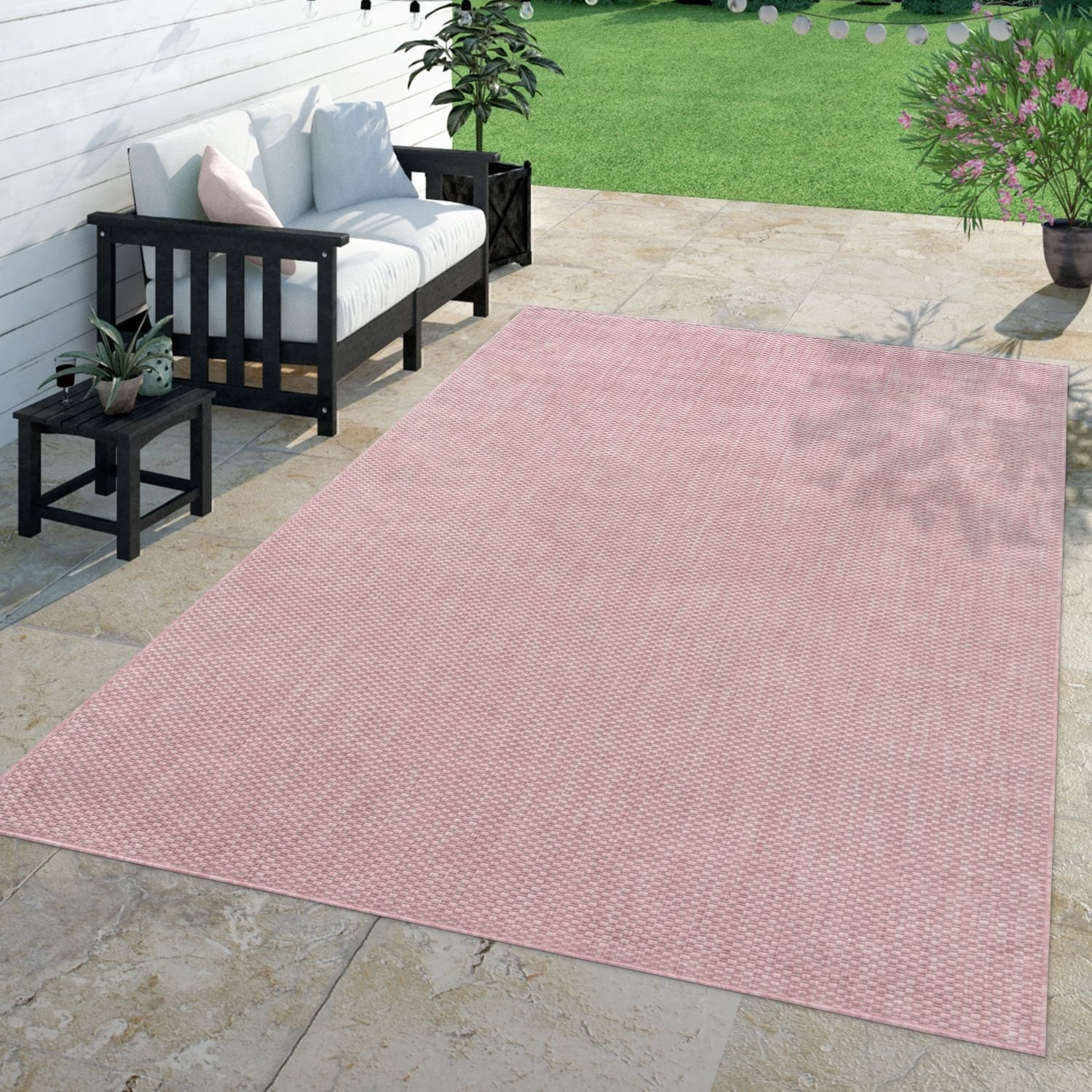 Tapis d'extérieur imperméable et varié pour patio