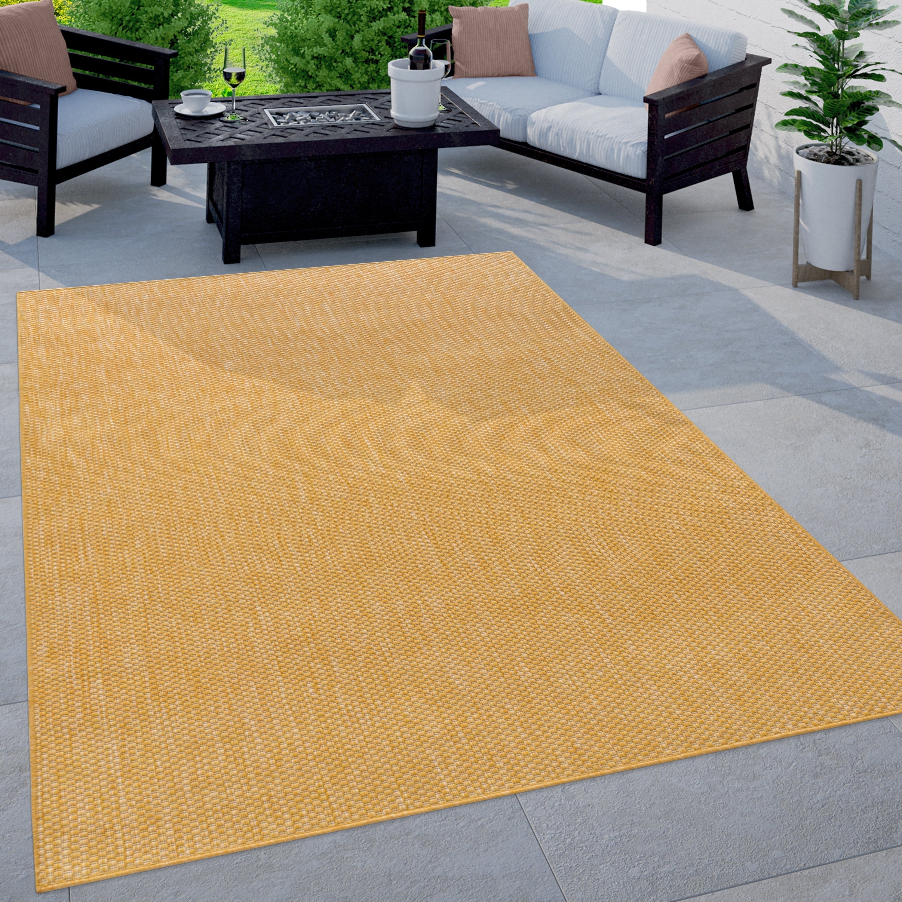 Tapis d'extérieur imperméable et varié pour patio