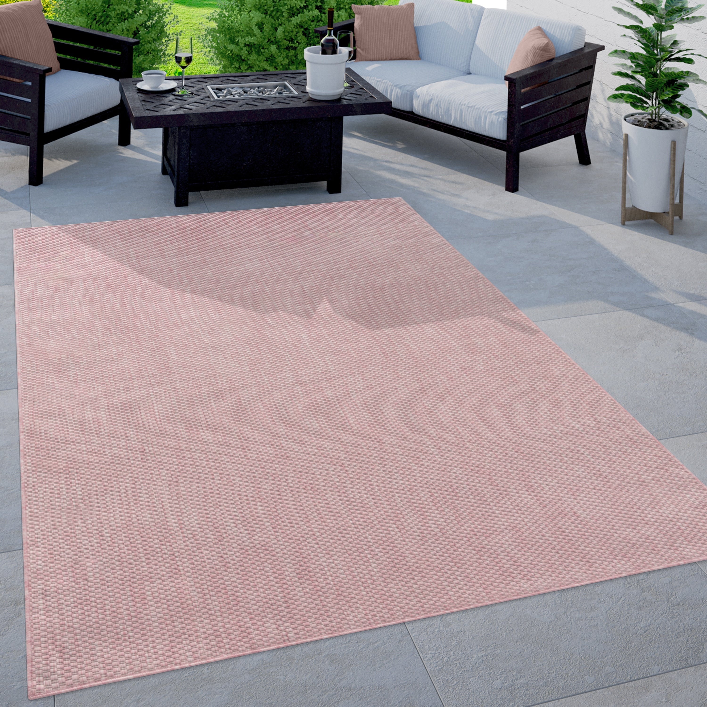 Tapis d'extérieur imperméable et varié pour patio