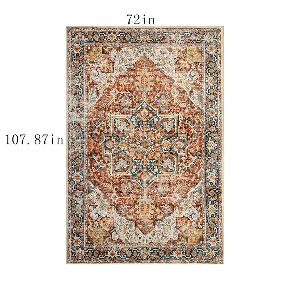 Tapis abstrait moderne vintage